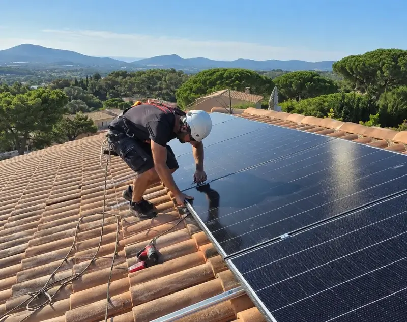 Installateur panneaux solaires Saint-Trinit — pose photovoltaïque sur toiture