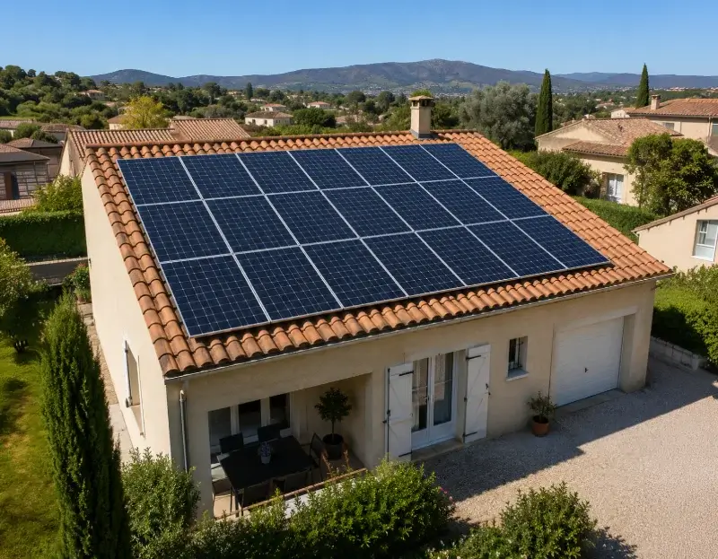 Prime à l'autoconsommation panneaux solaires Saint-Trinit — aide financière de l'État